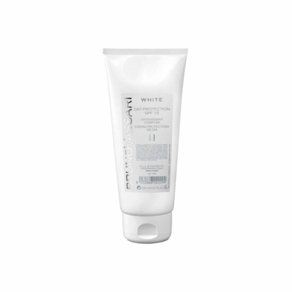 Bruno Vassari Tagescreme, White, Sun Protection, Day, Cream, For Face, SPF 15, 200ml