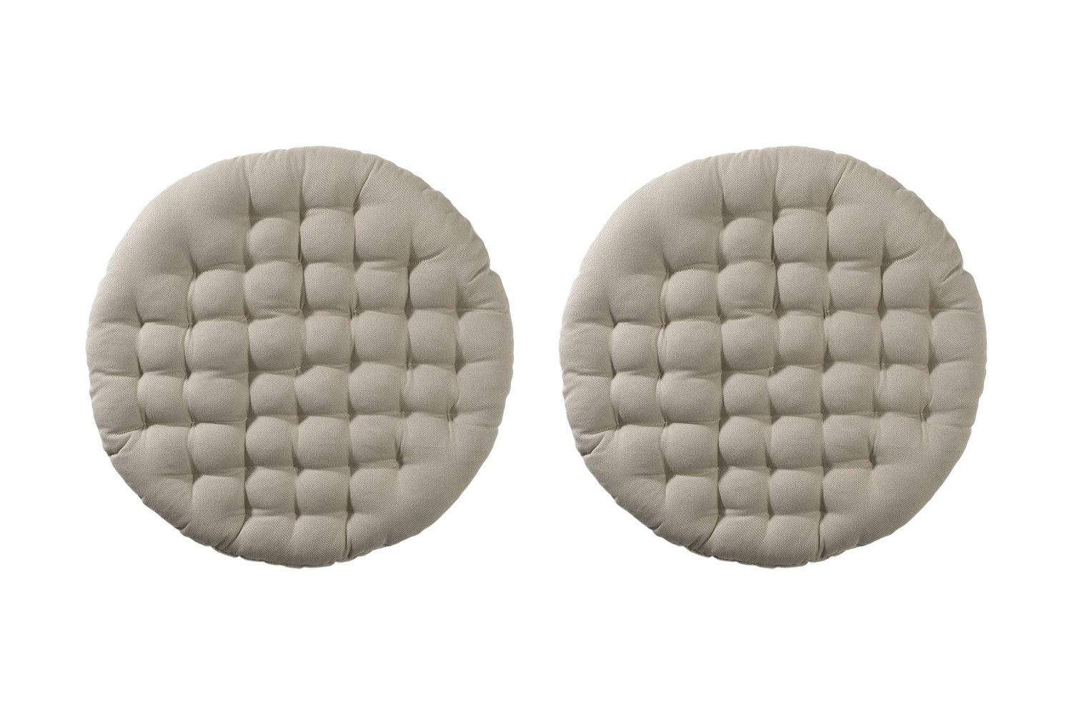 Dekokissen BOBBY, 2er Set, Braun, B 40 cm, L 40 cm