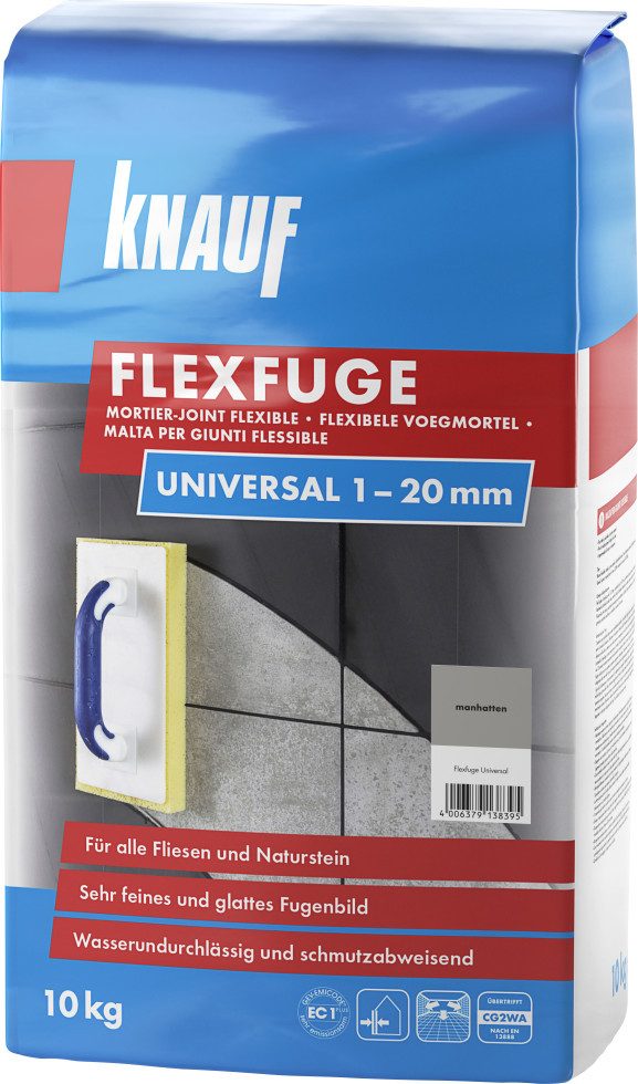 KNAUF Fugenmörtel Knauf Fugenmörtel Flexfuge Universal 1 - 20 mm