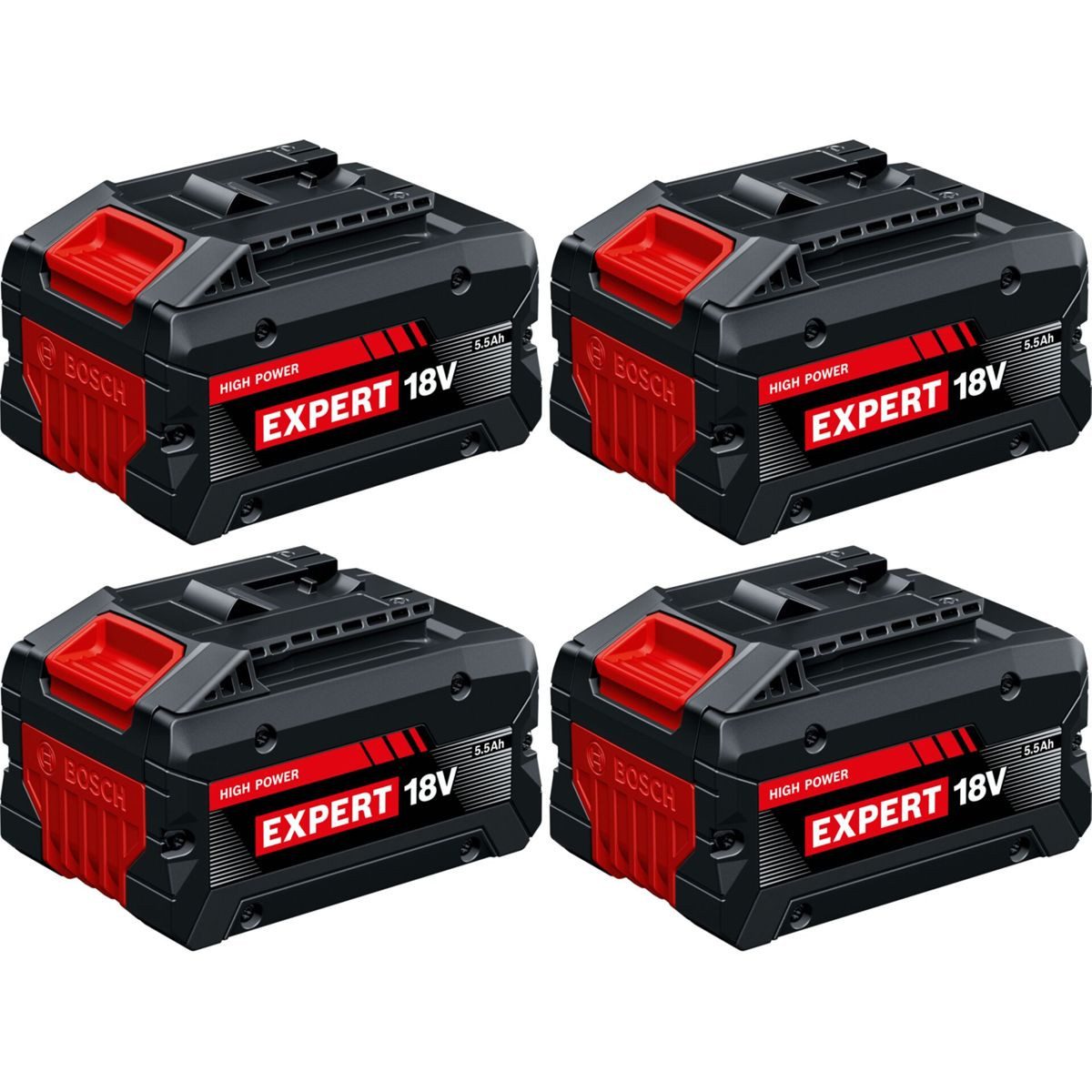 BOSCH Akkupack 4x EXBA18V-55 Akku