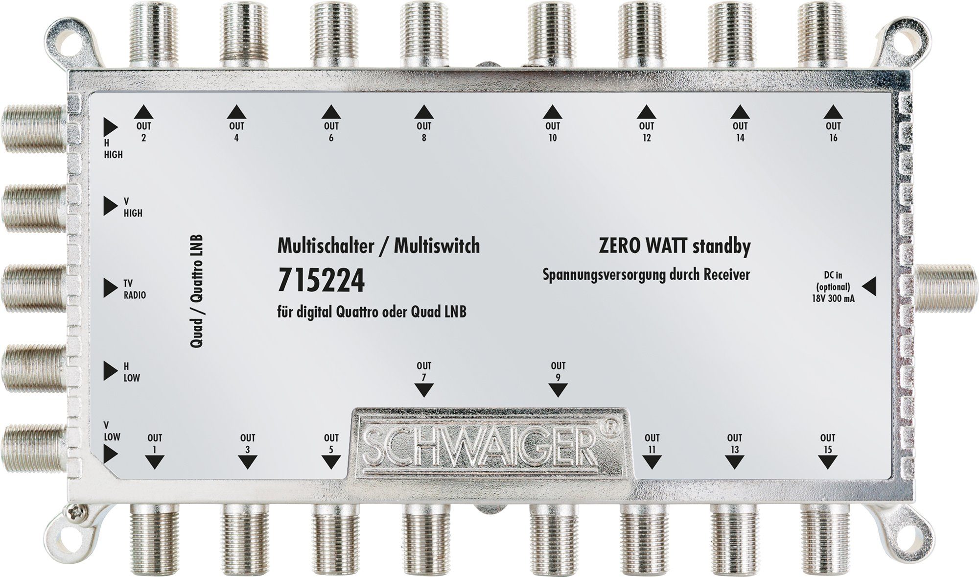 SAT-Multischalter 715224