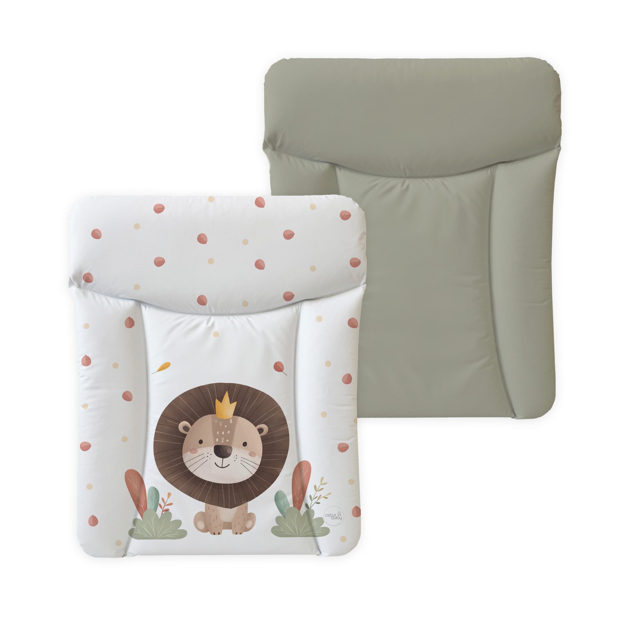 CEBA BABY Wickelauflage Weiche Wickeltischauflage 50 x 70 cm, 72 x 75 cm, 85 x 72 cm, Wickelauflage für Junge und Mädchen - Wasserdicht, abwaschbar