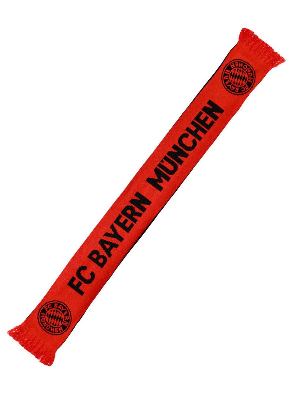 FC Bayern München Modeschal FC Bayern Schal rot / schwarz, (Packung, 1er Set)