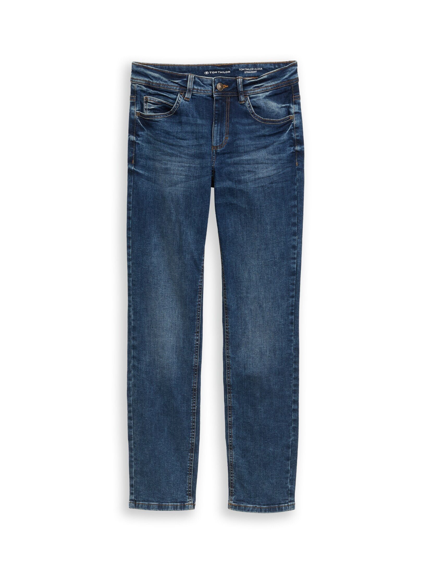 mid stone wash denim
