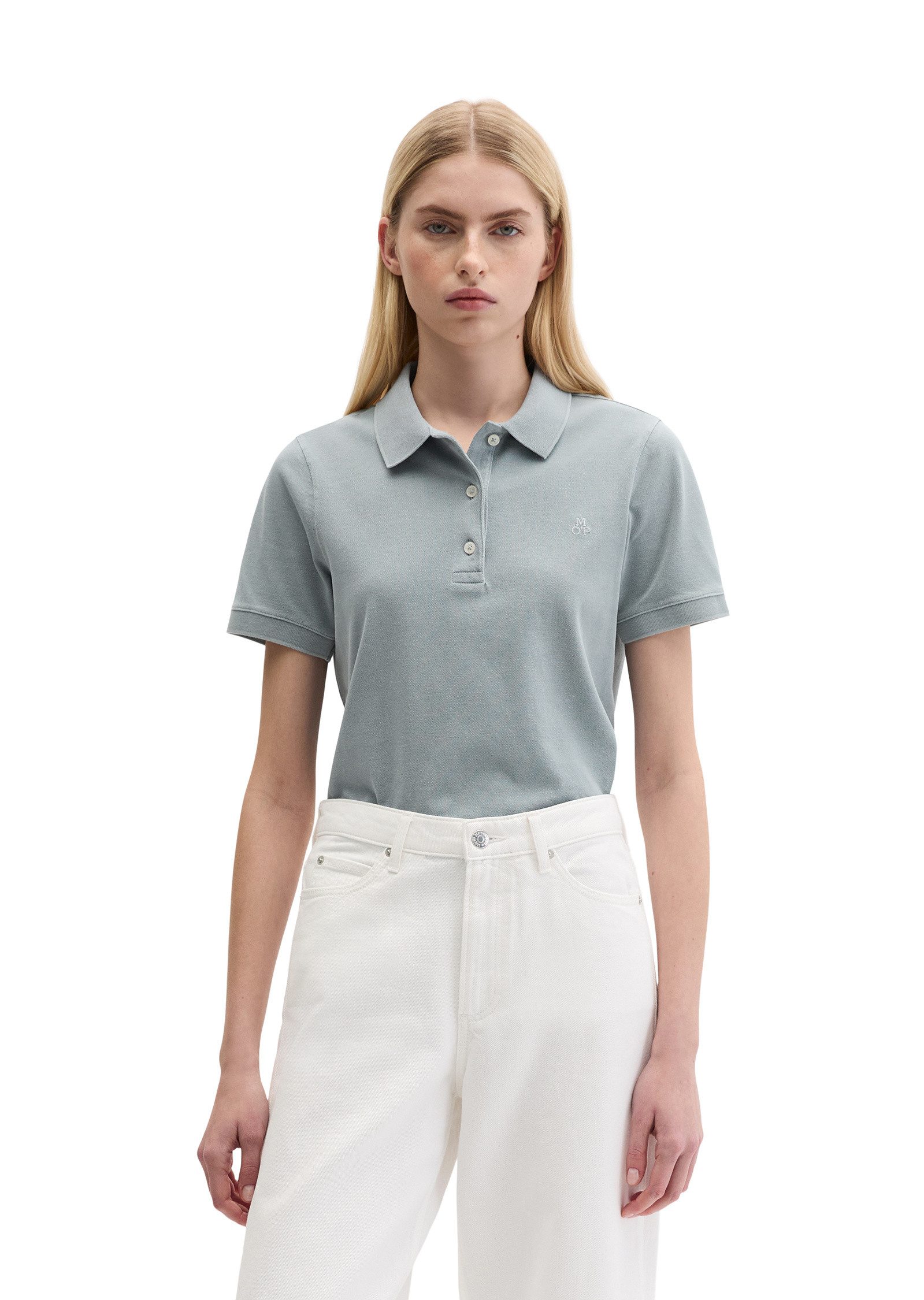 Marc O'Polo Poloshirt aus Piqué-Jersey