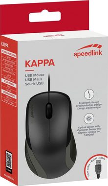 Speedlink KAPPA Maus (kabelgebunden, Ergonomische Form)