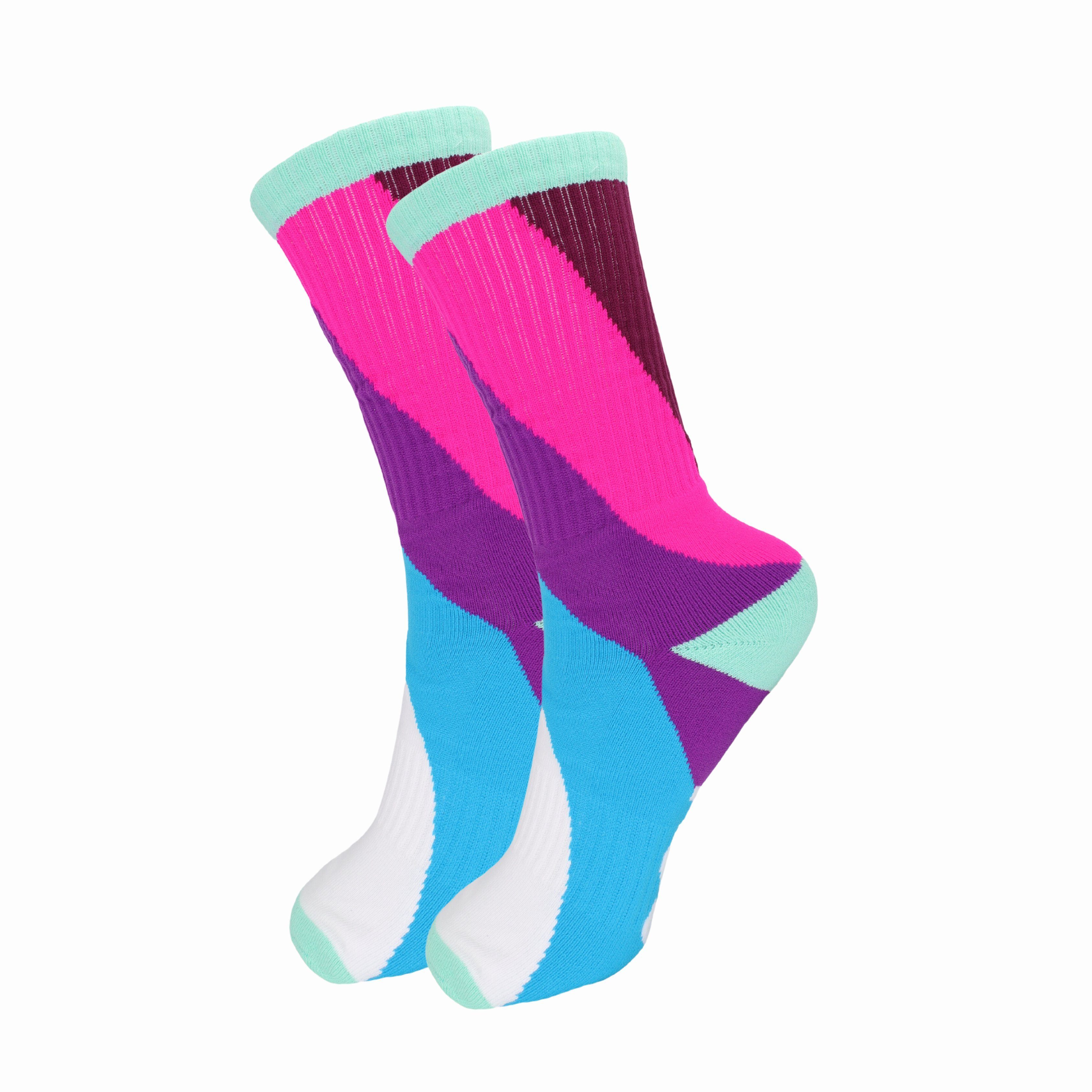 Bunte Logo Damen SO.I 35-46 Socken erhältlich, 1 Muster Socken Lange Paar) & eingesticktes Tennissocken Freizeitsocken für Herren (Größen mit