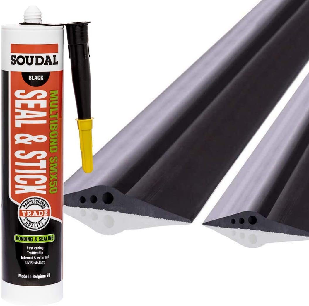 STEIGNER Türbodendichtung Garagentordichtung Schwellendichtung wetterfest, günstig online kaufen