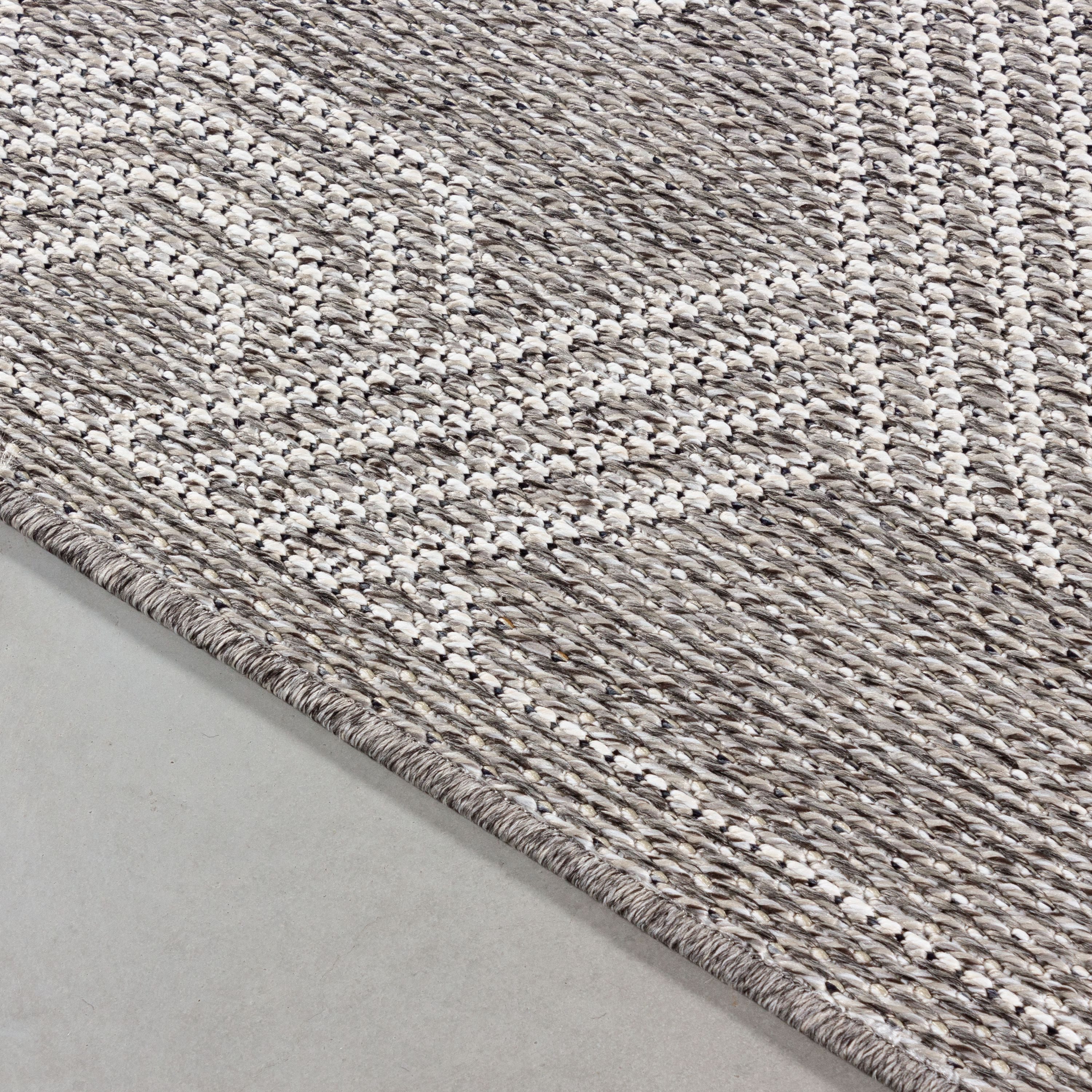 Carpettex Outdoorteppich Geometrisch Design, Läufer, Höhe: 7 mm, Outdoor Teppich Geometsisch Design Wetterfest Terrasse Balkon Küche