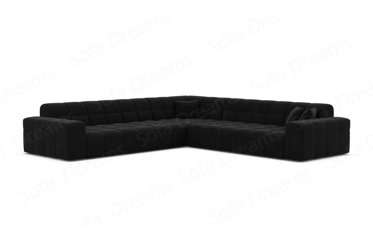 Sofa Dreams Ecksofa Polsterstoff Ecksofa Samt günstig online kaufen