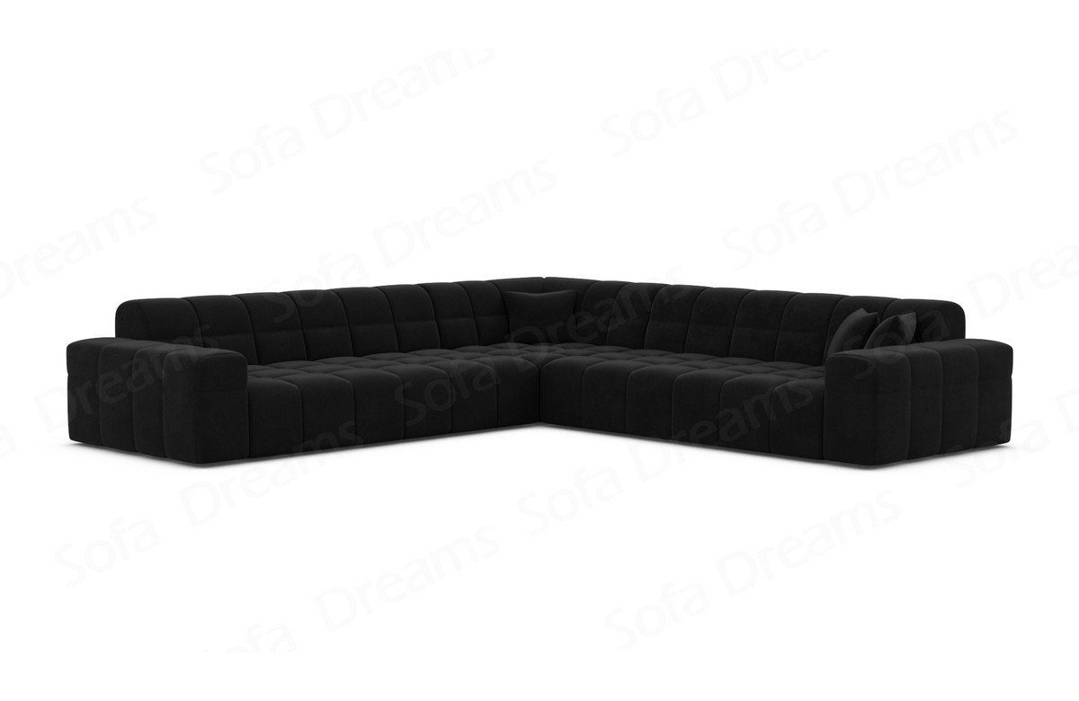 Ecksofa Sofa L Form Samtsofa Stoff Eckcouch Luxus Polsterecksofa Dreams Modern Ibiza Sofa