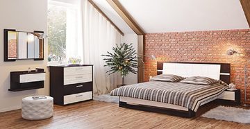 Feldmann-Wohnen Bett BARCELONA (mit Lattenrahmen), Liegefläche: 160 x 200 cm
