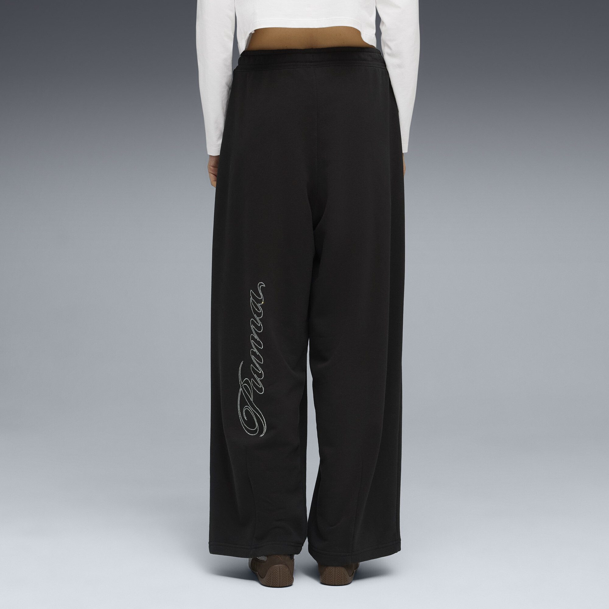 PUMA Sporthose Essentials Graphics Bedazzled Slouchy Hose Damen