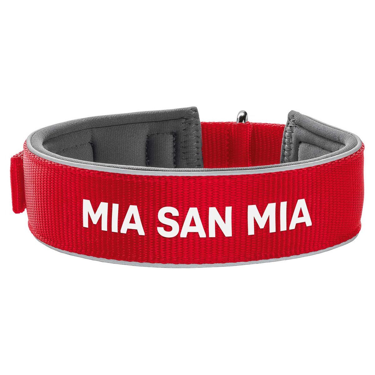 Hunter Tierbedarf Hunde-Halsband Halsband Neopren Reflect FC Bayern München rot/grau