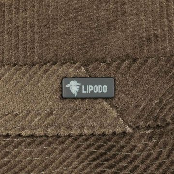 Lipodo Trilby (1-St) Kord mit Futter, Made in Italy