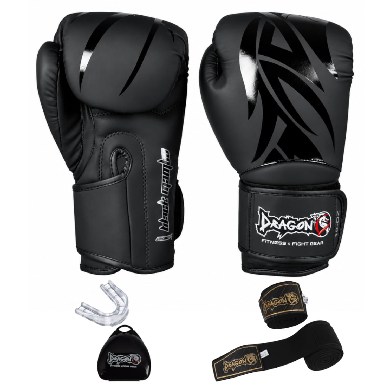 DragonDo Boxhandschuhe Trainingshandschuhe Mamba Box-Set Profi einzeln im Set 2,3,5er für MMA