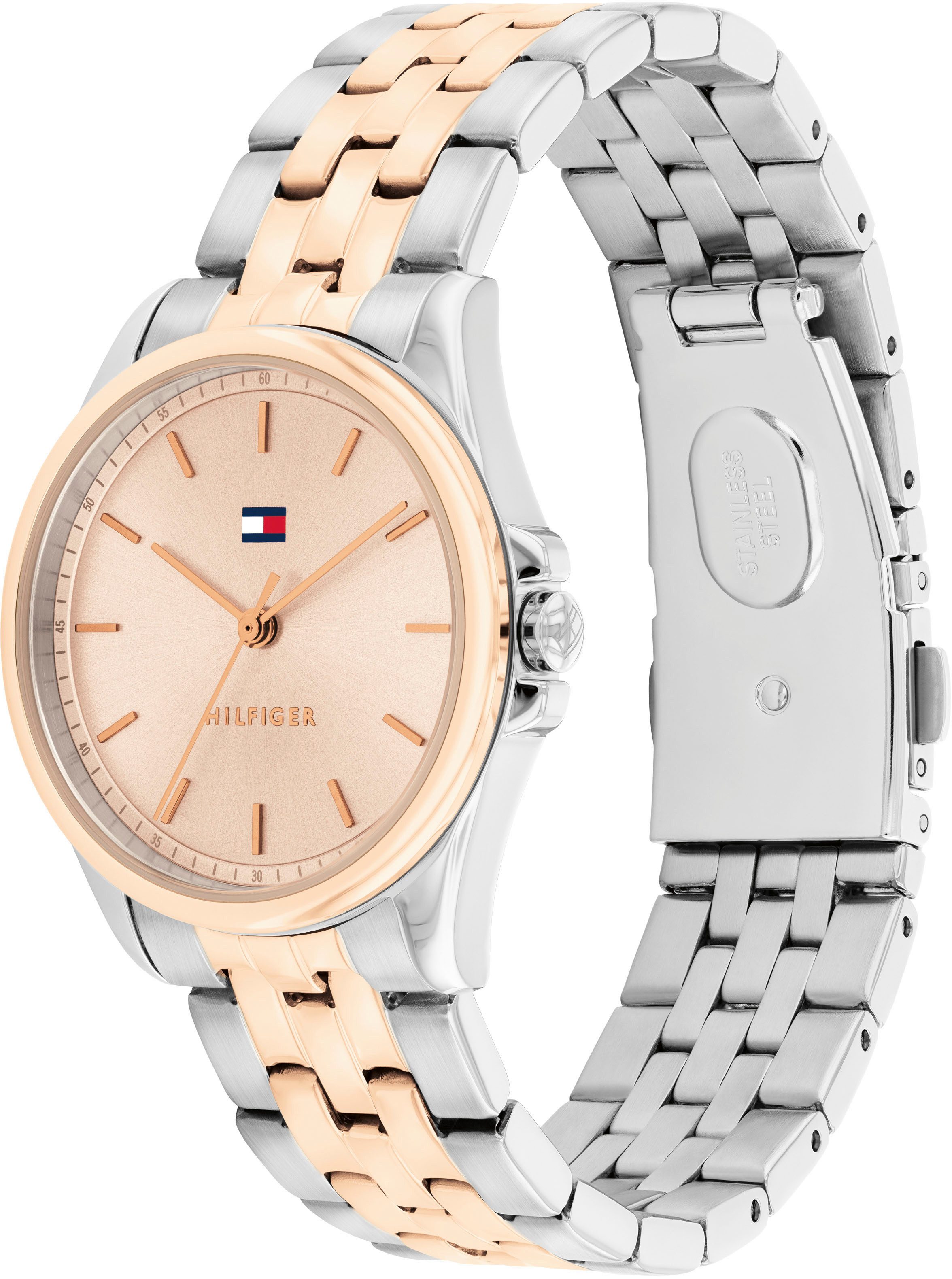 Tommy Hilfiger Quarzuhr JADE 1782772, Armbanduhr, Damenuhr, Edelstahlarmban günstig online kaufen