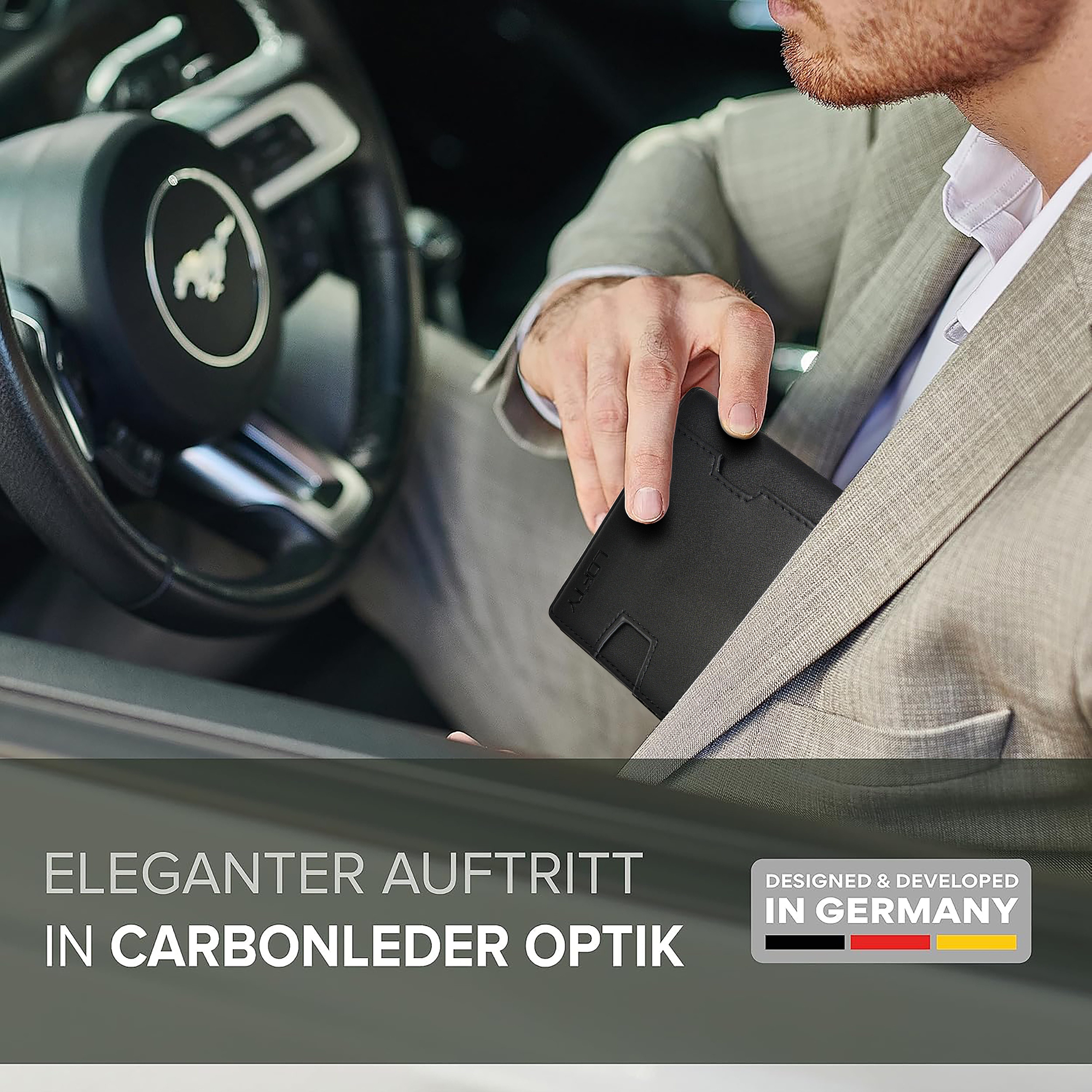 LOFTY Geldbörse Herren Geldbörse, Herren Brieftasche, günstig online kaufen
