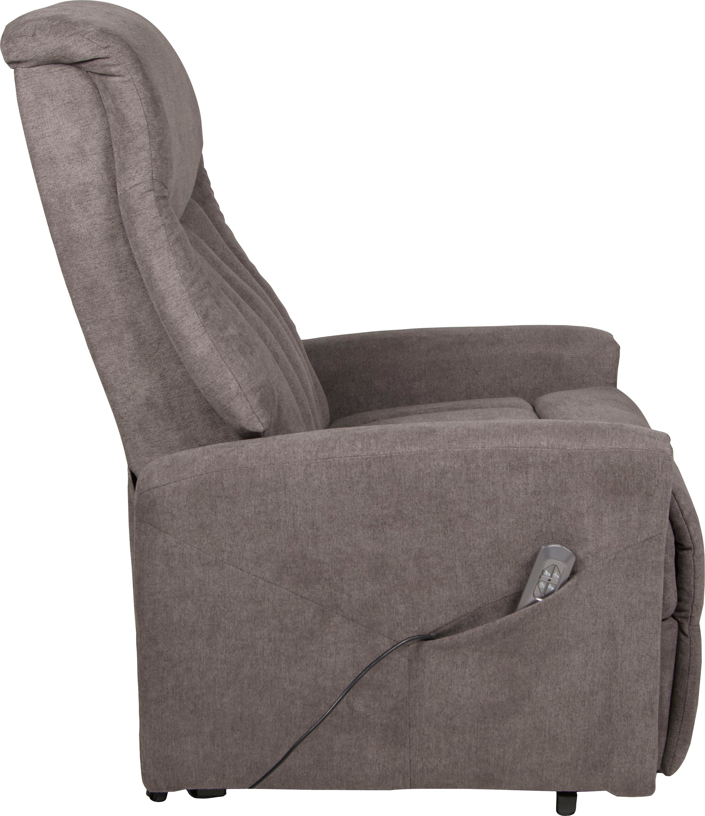 Duo Collection TV-Sessel Bonnyville 2 mit 2 Motoren, elektrischer Aufstehhilfe, Relaxfunktion und Taschenfederkern mit Stahlwellenunterfederung – Bild 4 von 5