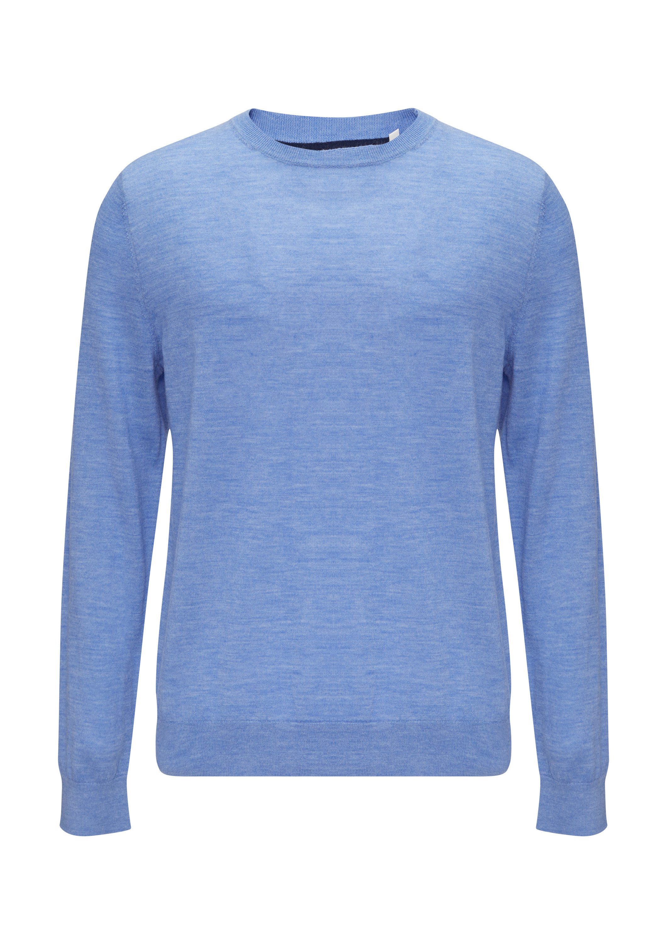 s.Oliver Longpullover Strickpullover Feinstrickpullover aus reiner Merinowo günstig online kaufen