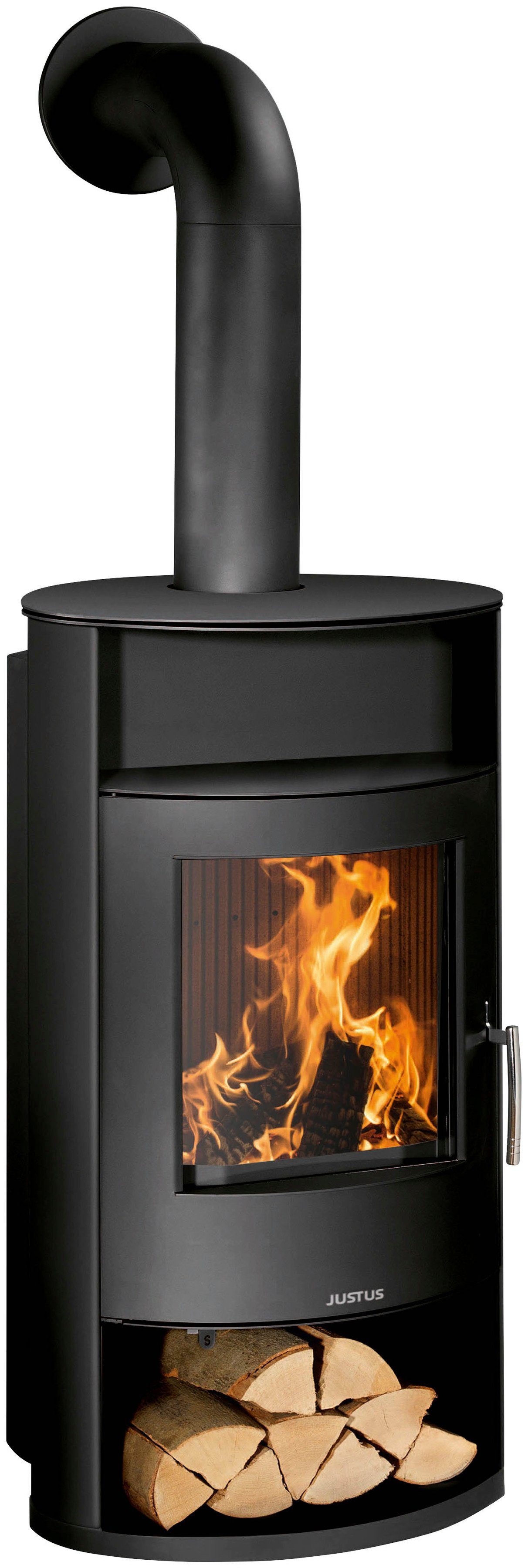 JUSTUS Kaminofen Island Aqua II, 4,7 kW, Zeitbrand, wasserführend günstig online kaufen