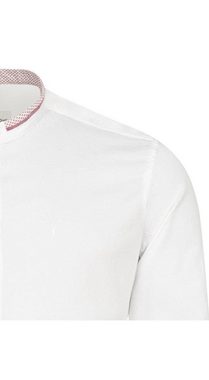 Nübler Trachtenhemd Trachtenhemd Langarm Pietro in Weiß Rot von Nübler