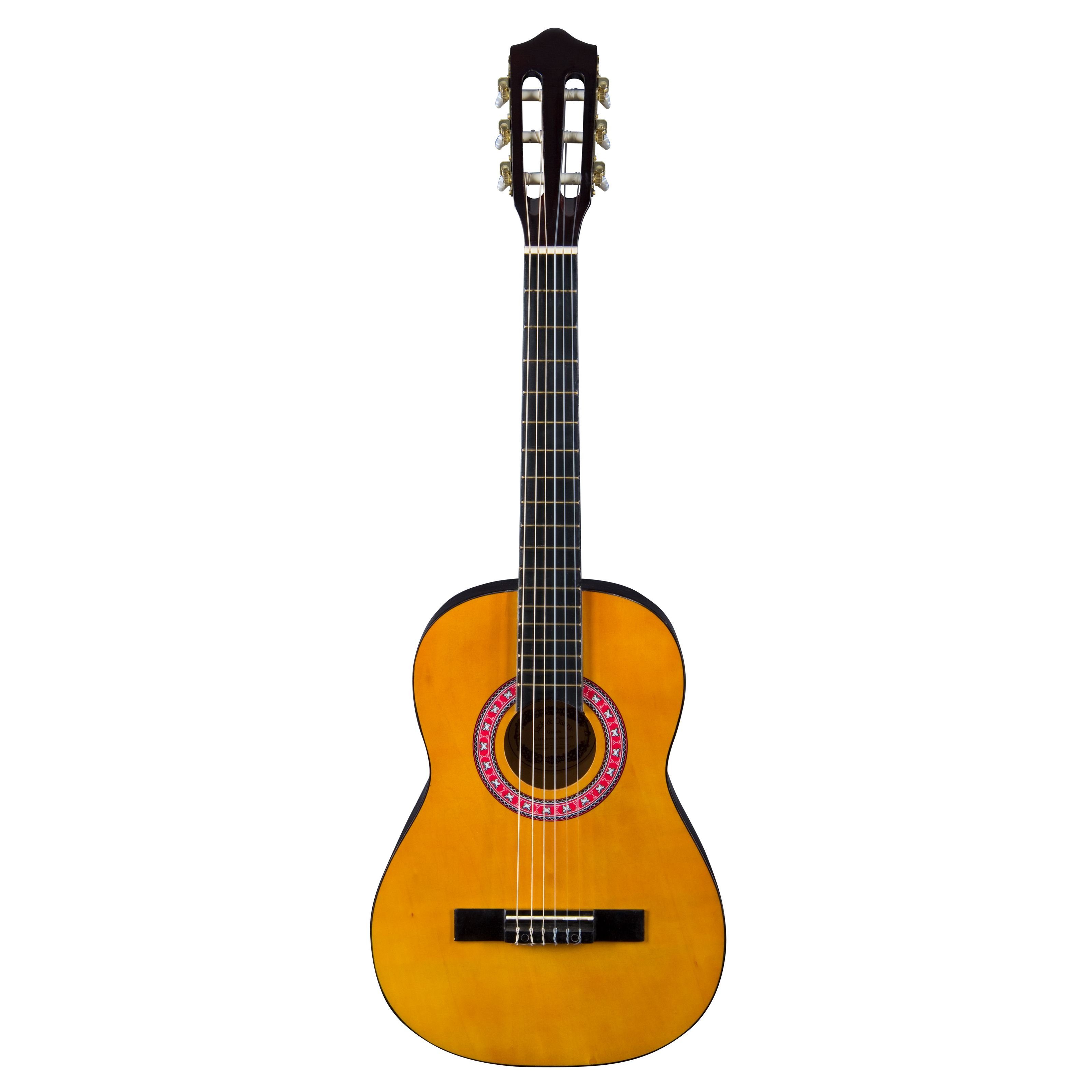 J & D Konzertgitarre, CG-1 1/2 NT Konzertgitarre, 1/2 Gitarre Classic, Classical Guitar mit Natural Fichtendecke, Akustik-Gitarre für Kinder, Gitarre lernen, Konzertgitarre, 1/2 Gitarre, Natural Fichtendecke