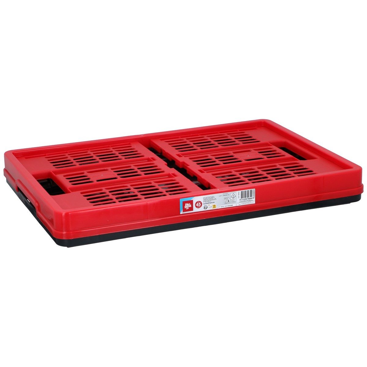 DIRT DEVIL Allzweckkiste Dirt Devil Klappkiste 45 Liter – Klappbox Faltbar