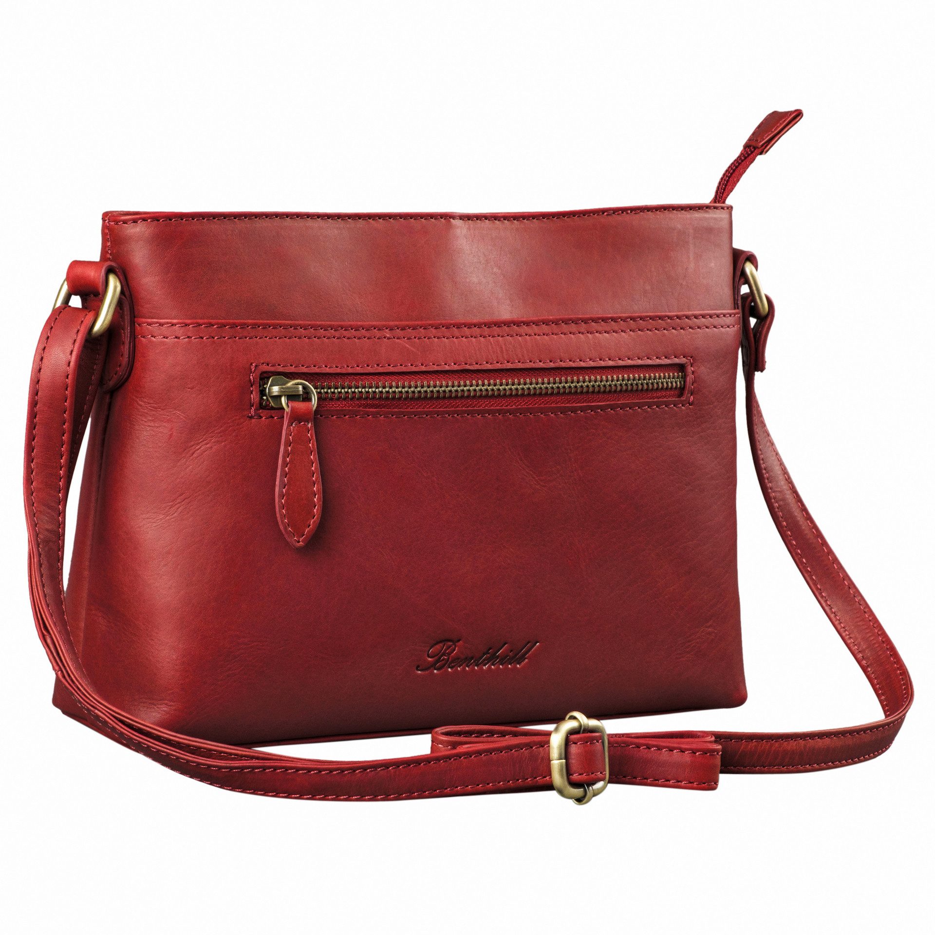 Benthill Umhängetasche Damen Echt Leder Handtasche günstig online kaufen