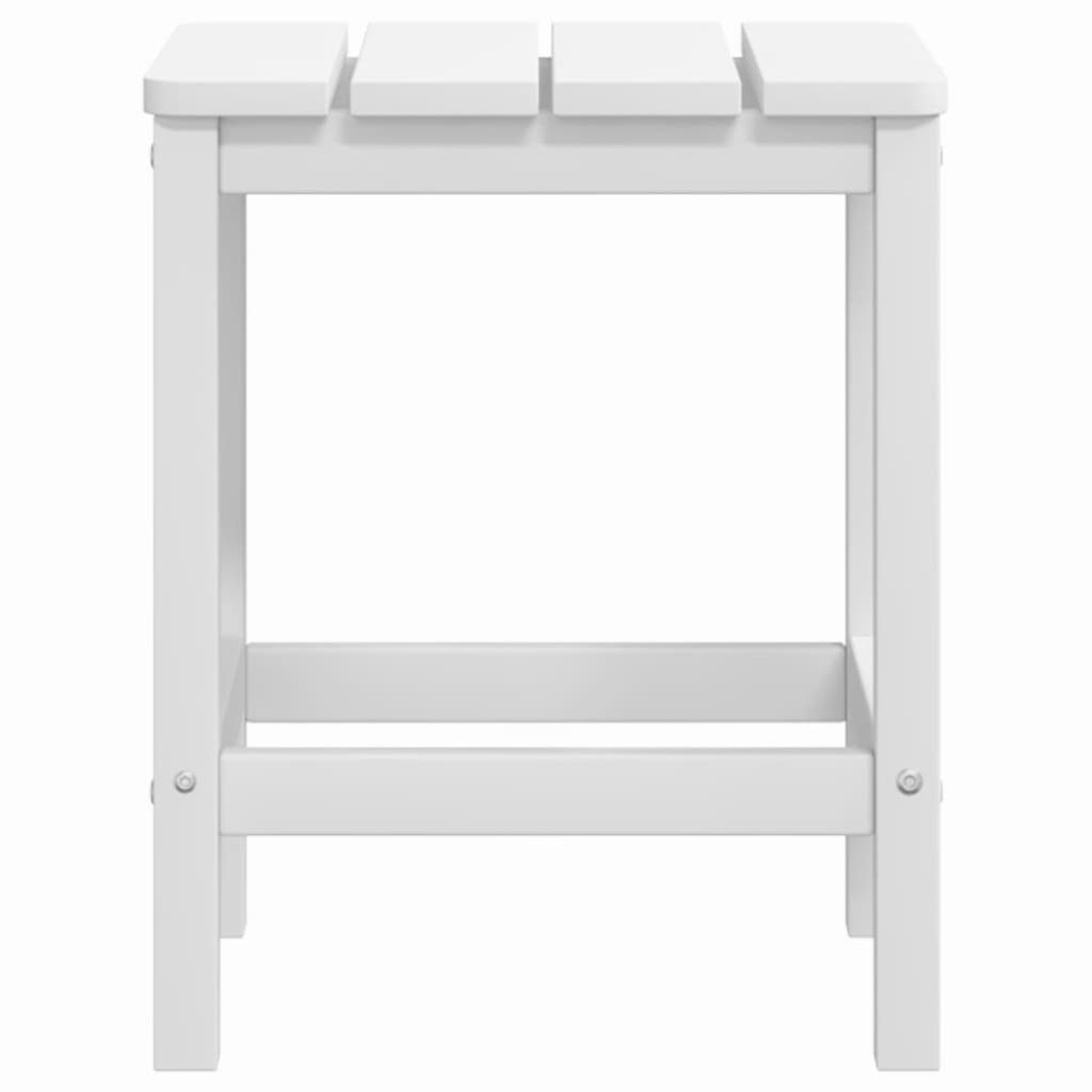 Tisch Adirondack-Gartenstühle furnicato Gartenstuhl Weiß mit HDPE