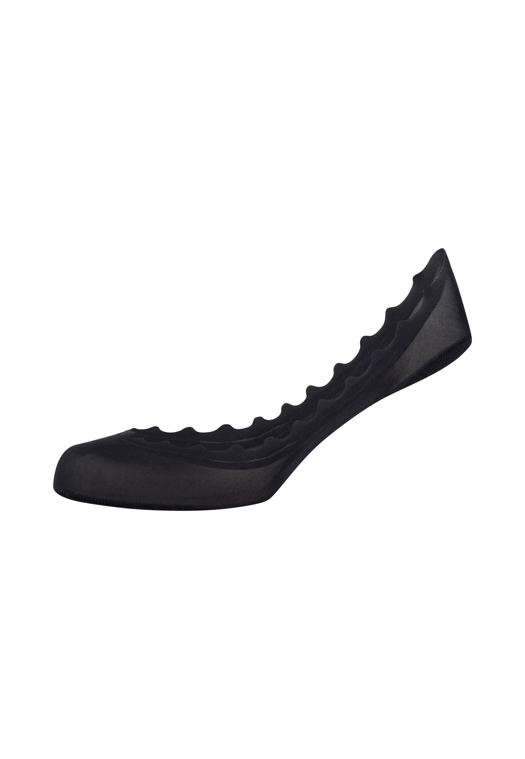 Tamaris Füßlinge 4er Pack Ideal für flache Schuhe, mit innenliegendem Tape für besseren Sitz