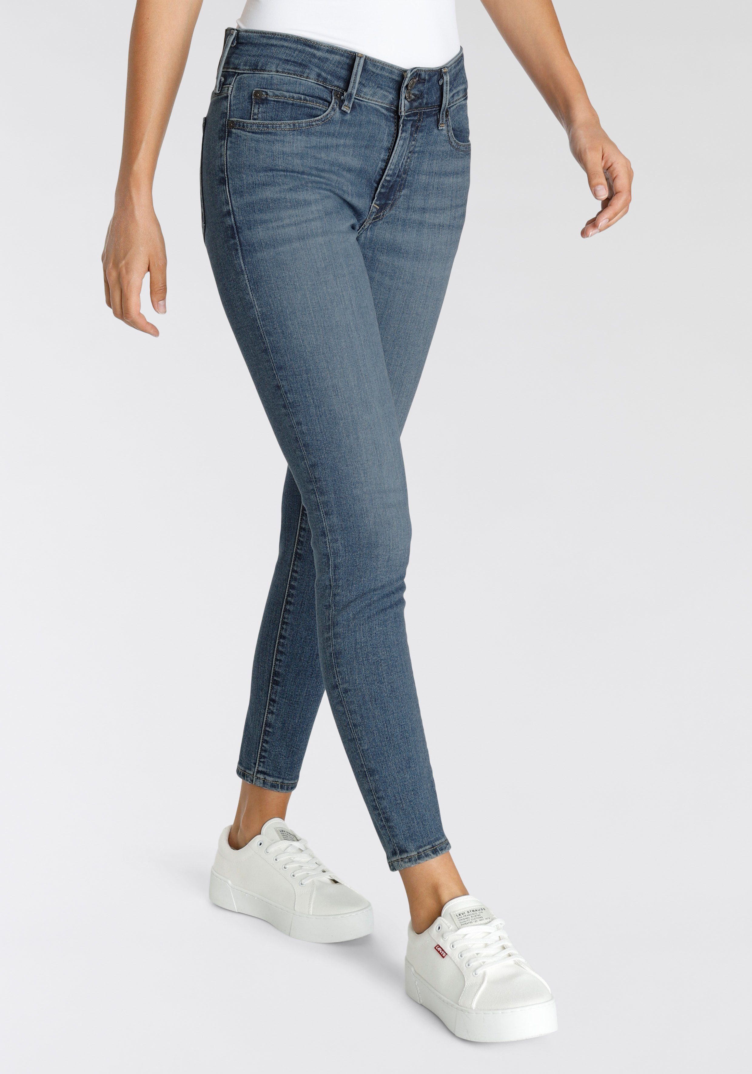 Levi's® Röhrenjeans 711 DOUBLE BUTTON günstig online kaufen