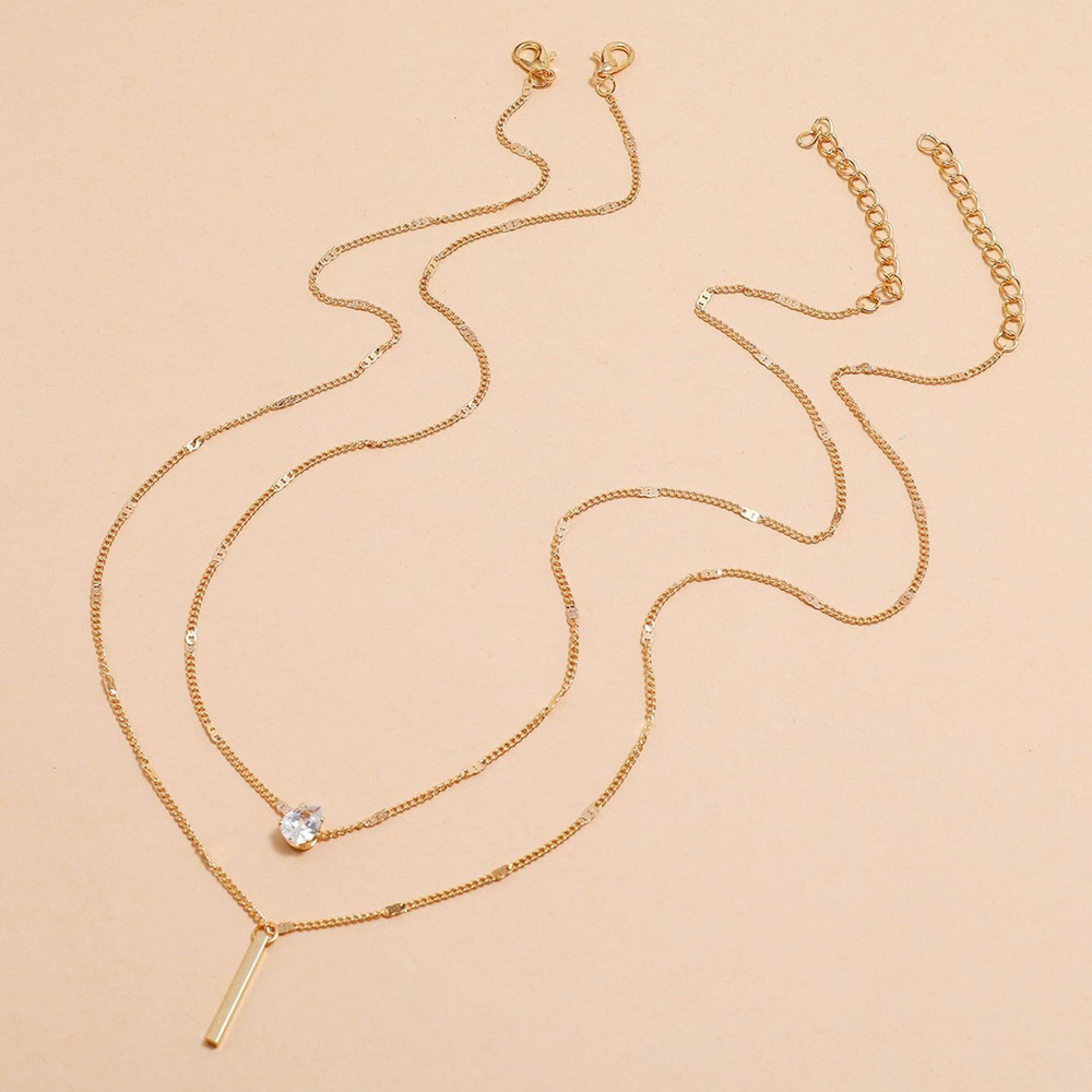 BUMHUM Kette mit Anhänger Elegante doppellagige günstig online kaufen