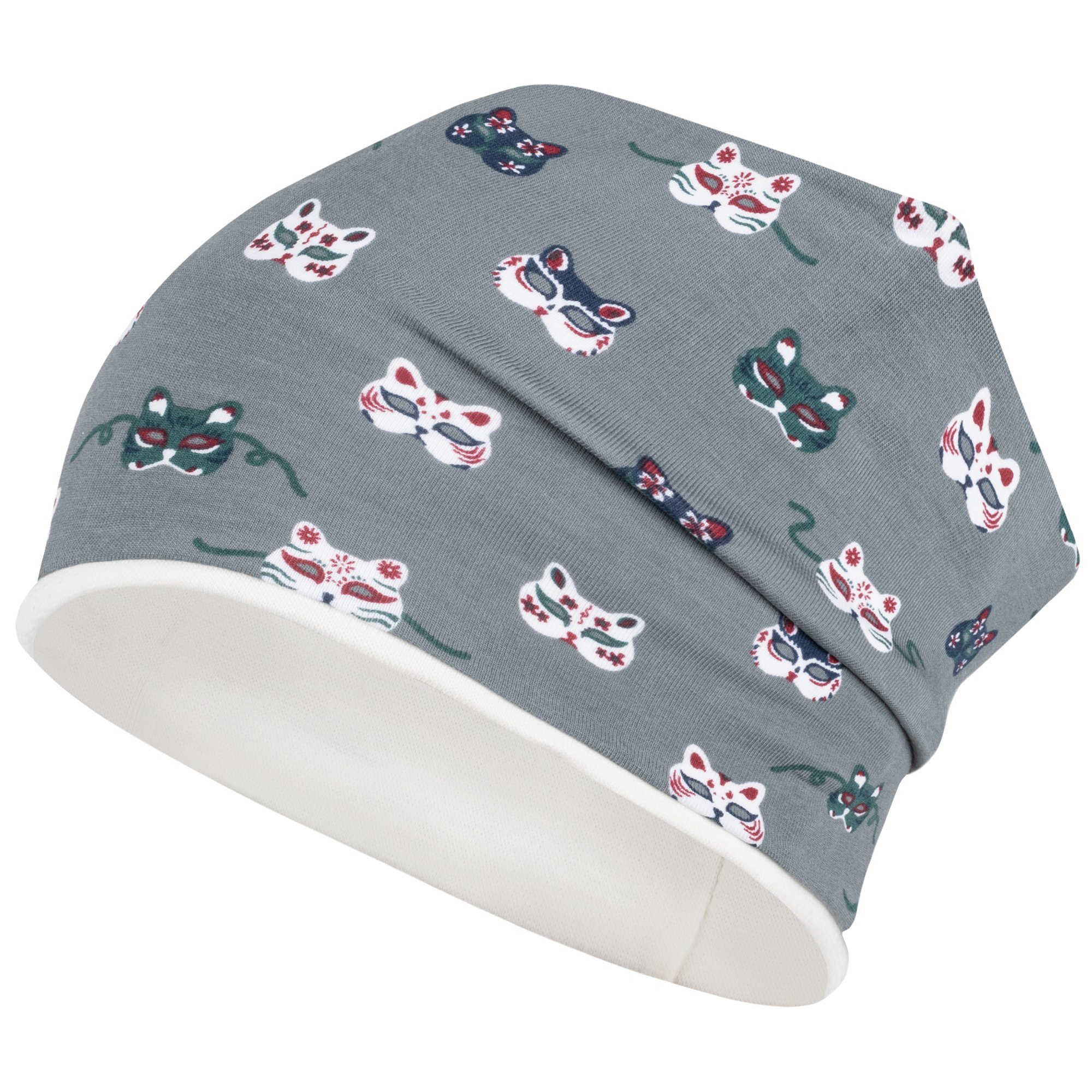 Jerseymütze Beanie Übergangsmütze Stoffmütze