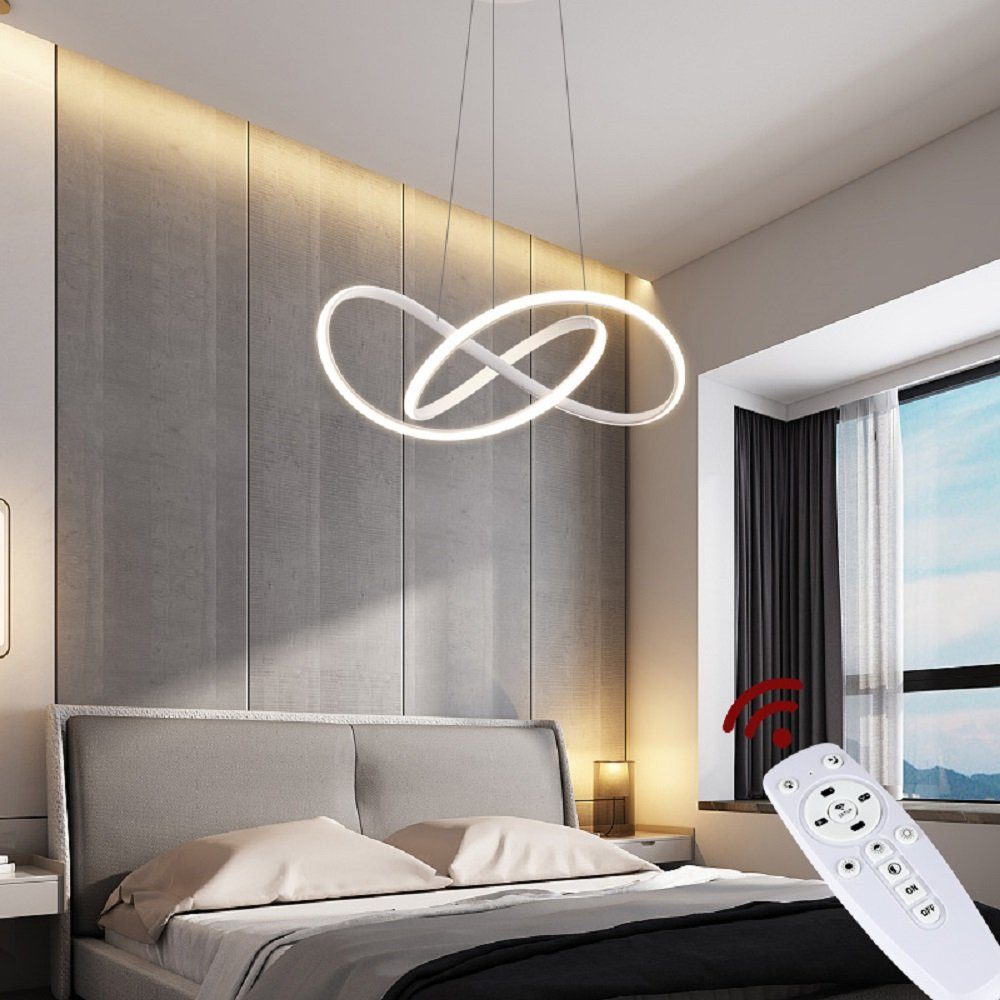Euroton LED Pendelleuchte LED Pendelleuchte 9642 Deckenleuchte Fernbedienung inklusiv, LED fest integriert, mit Fernbedienung kaltweiß,neutralweiß bis warmweiß, – Bild 3 von 5