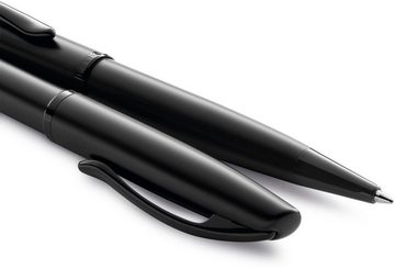 Pelikan Füllhalter Jazz® Noble Elegance, carbon schwarz, (Set), mit Kugelschreiber