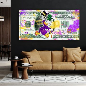 ArtMind XXL-Wandbild ROYAL KING, Premium Wandbilder als gerahmte Leinwand in verschiedenen Größen, Wall Art, Bild, Canva