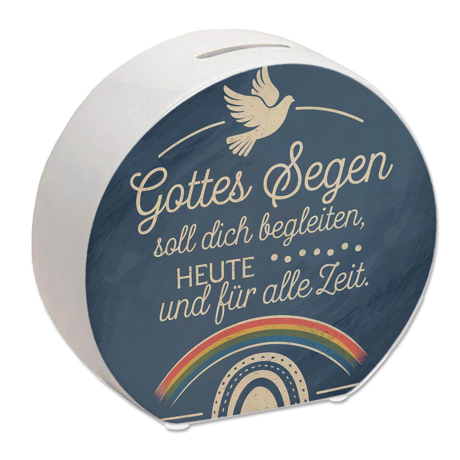 speecheese Spardose Taube und Regenbogen Gottes günstig online kaufen