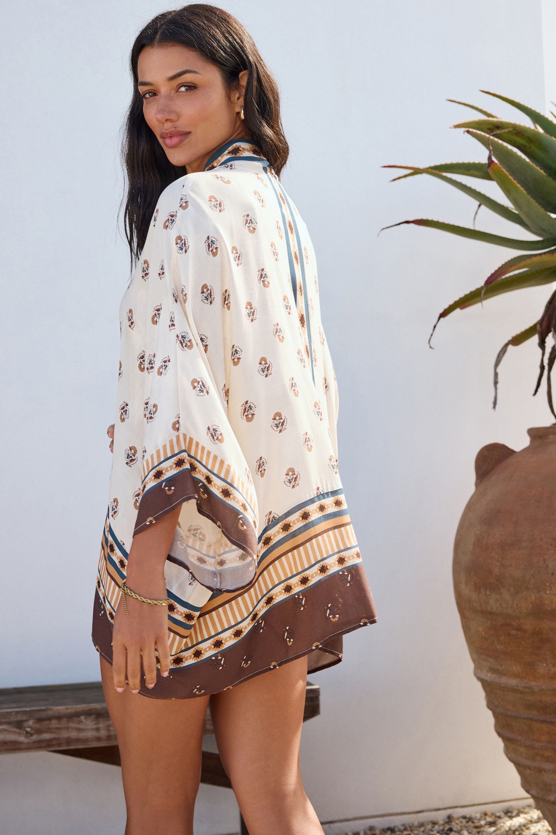 Next Blusenkimono Kurzer Kimono-Überwurf (1-tlg) günstig online kaufen