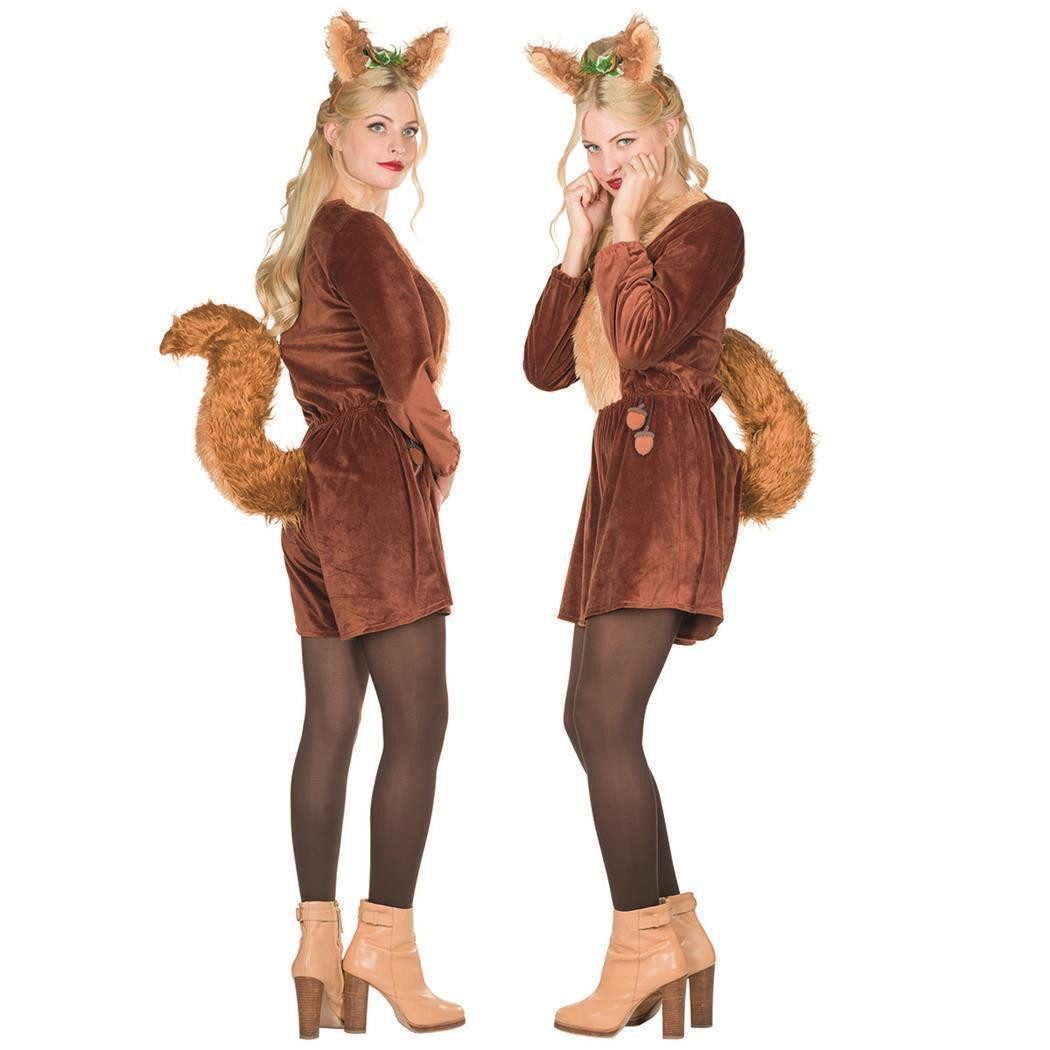 Party x People Kostüm Eichhörnchen Overall