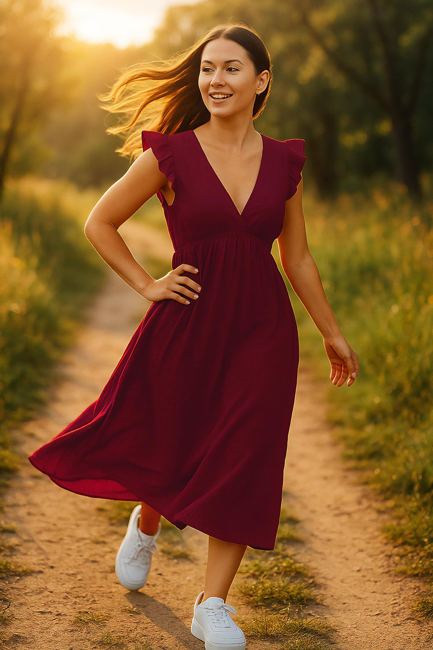 Reichstadt Sommerkleid Reichstadt Damen Musselin Sommerkleid günstig online kaufen