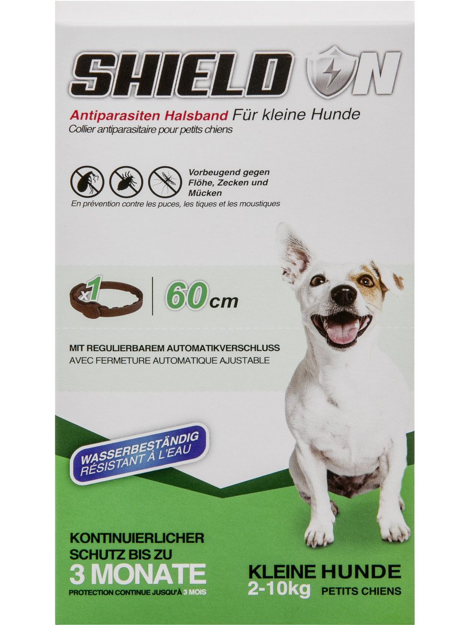 Trend Line Hundehandtuch Shield On Ungezieferhalsband für kleine Hunde 60