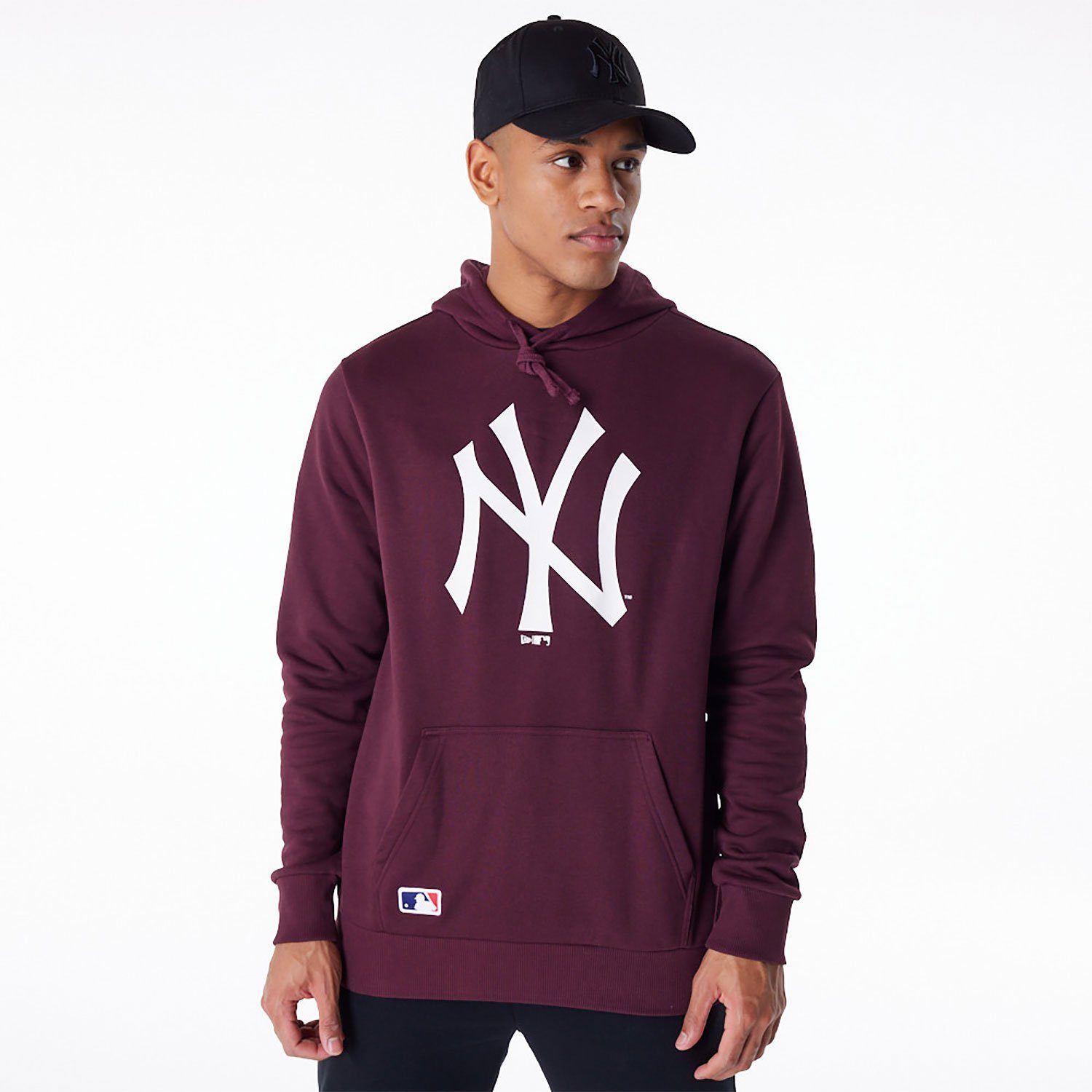 New Era 2-in-1-Pullover NOS MLB REGULAR HOODY NEYYAN MRNWHI