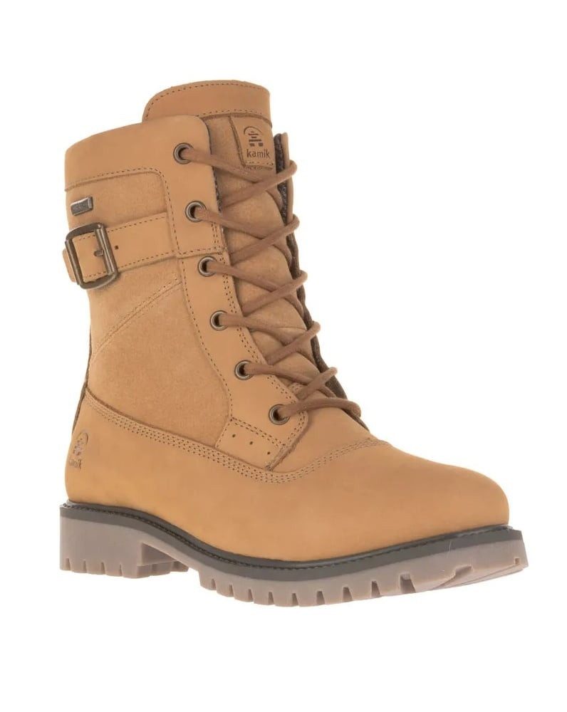 Kamik Rogue Mid (Wildleder, wasserdicht) tanbraun Damen Winterstiefel
