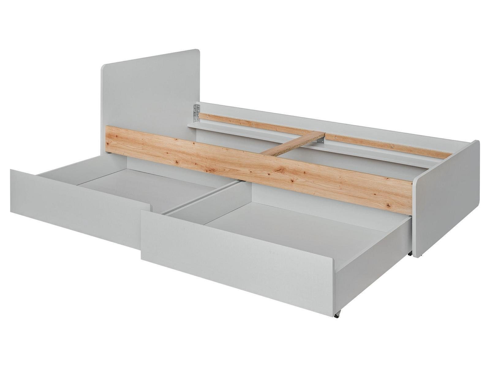 JVmoebel Design in Made Möbel, Jugendbett Modernes Europa Schlafzimmer Holz
