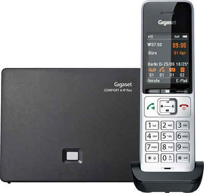 Gigaset COMFORT 500A IP flex Schnurloses DECT-Telefon (Mobilteile: 1, LAN (Ethernet)