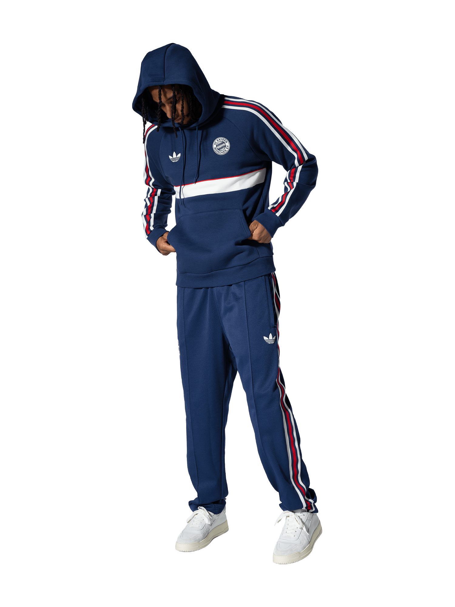 adidas Performance Kapuzenpullover FC Bayern München, Hoodie Away, Herren, Navy