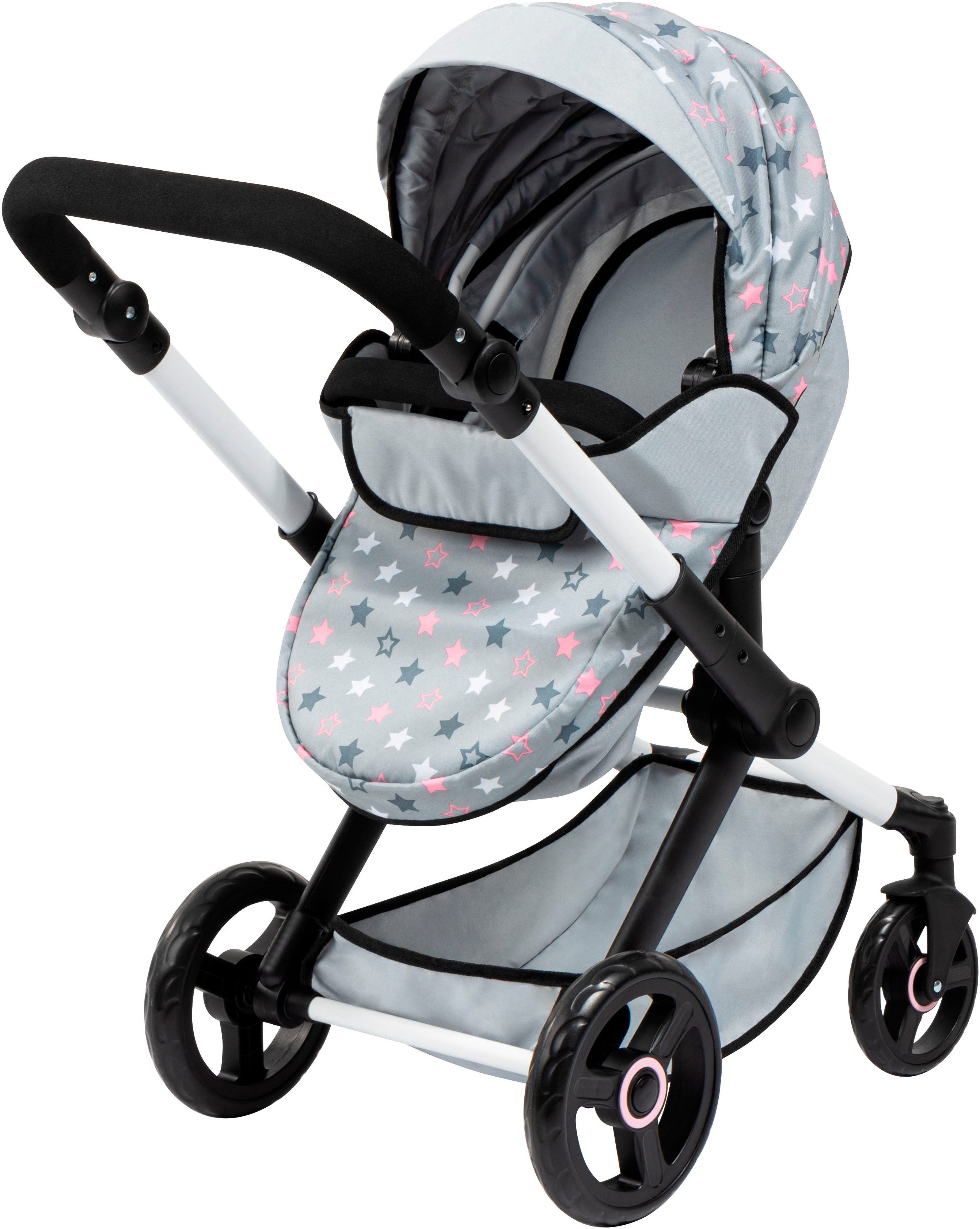 Bayer Kombi-Puppenwagen Xeo, grau günstig online kaufen