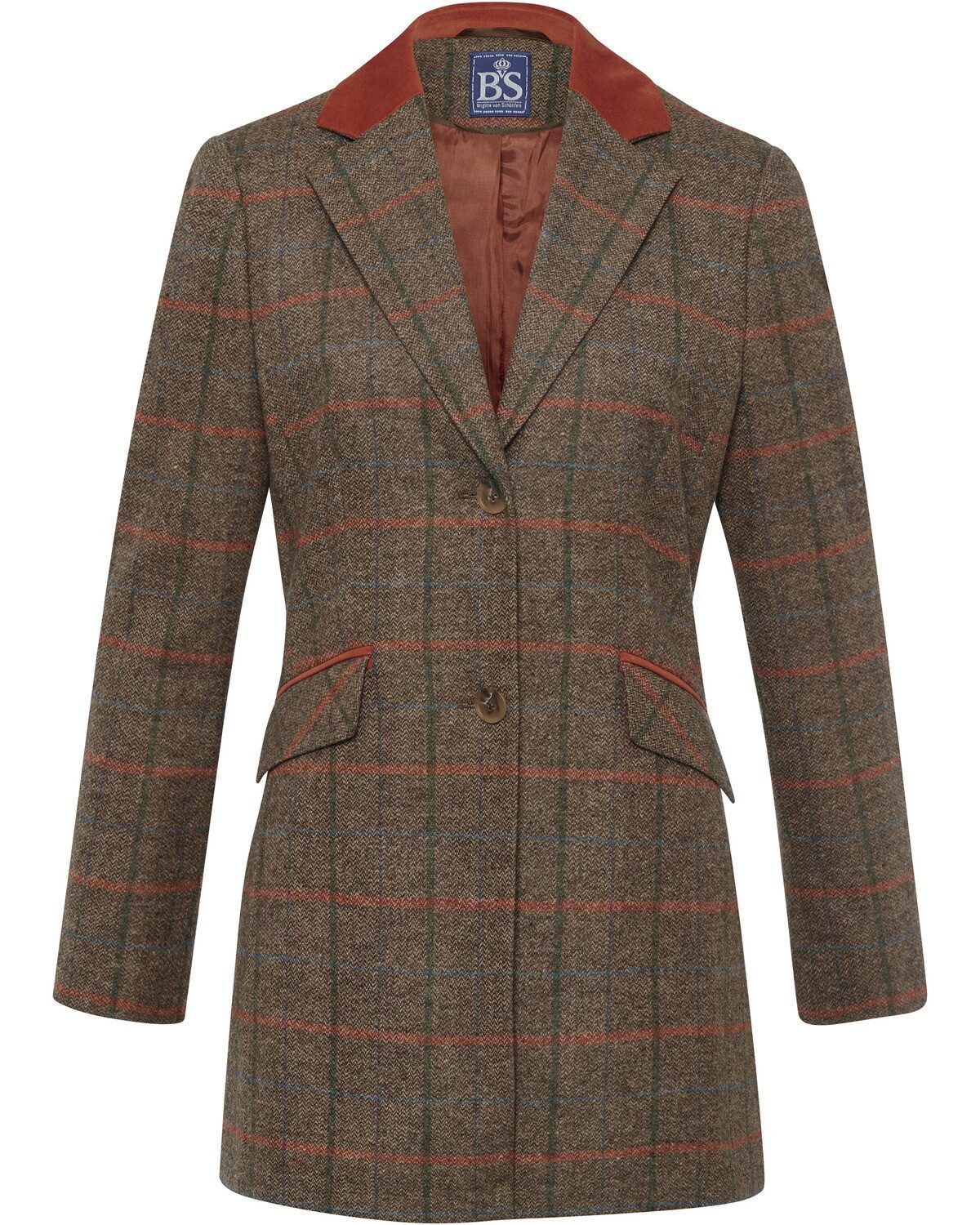 Longblazer Tweed-Gehrock