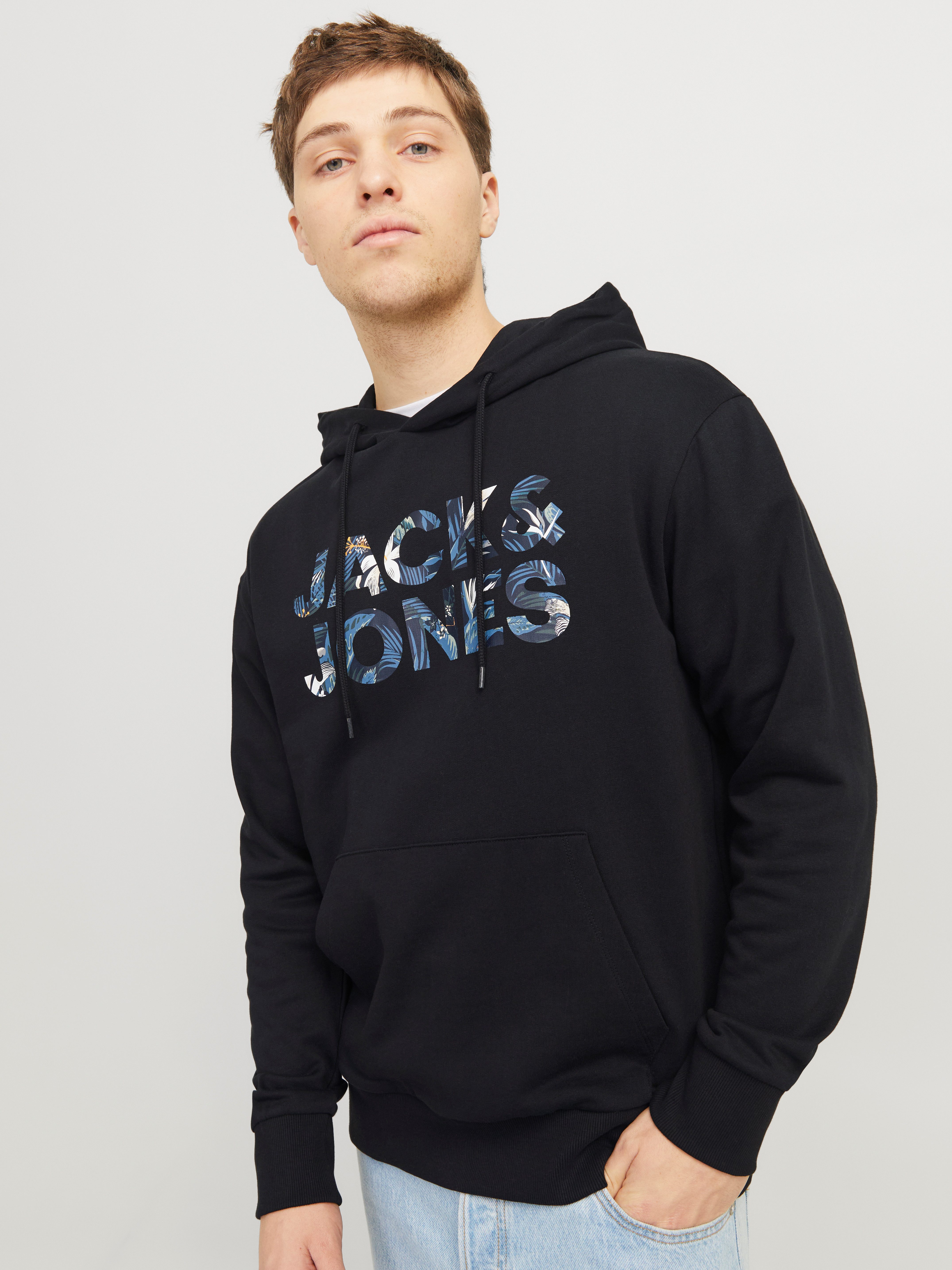 Jack & Jones Kapuzensweatshirt JJEBRYAN CORP LOGO SWEAT HOOD NOOS mit Logo günstig online kaufen